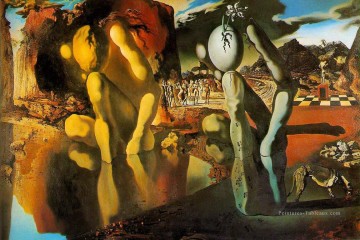 Salvador Dali œuvres - La Métamorphose de Narcisse Salvador Dali